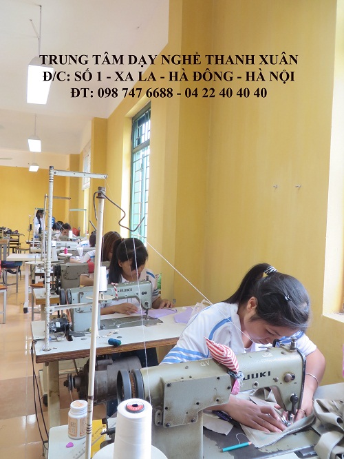 Học May Ở Đâu Tốt Nhất - Địa Chỉ Học May Tại Hà Nội Lớp học may tại trung tâm dạy nghề Thanh Xuân