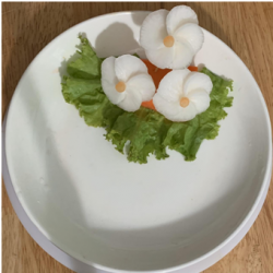 CÁCH TỈA HOA SỨ TỪ CỦ CẢI TRẮNG ĐƠN GIẢN