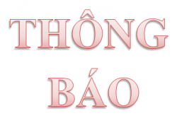 THÔNG BÁO NGHỈ HỌC 