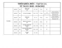 DANH SÁCH LỚP AN TOÀN LAO ĐỘNG ONLINE 3