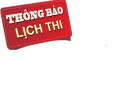 THÔNG BÁO LỊCH THI TỐT NGHIỆP THÁNG 08/2020