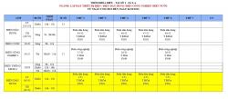 THÔNG BÁO LỊCH HỌC TỪ 27/02/2023 ĐẾN 04/03/2023