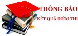 THÔNG BÁO ĐIỂM THI TỐT NGHIỆP ĐỢT 1  NGÀY 24/4/2021