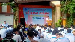 TỔ CHỨC KHAI GIANG VÀ SINH NHẬT CHO HỌC SINH THÁNG 10/2022