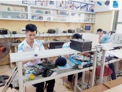 Nhà Trường Đầu Tư Cơ Sở Vật Chất Thực Hành Cho Học Viên